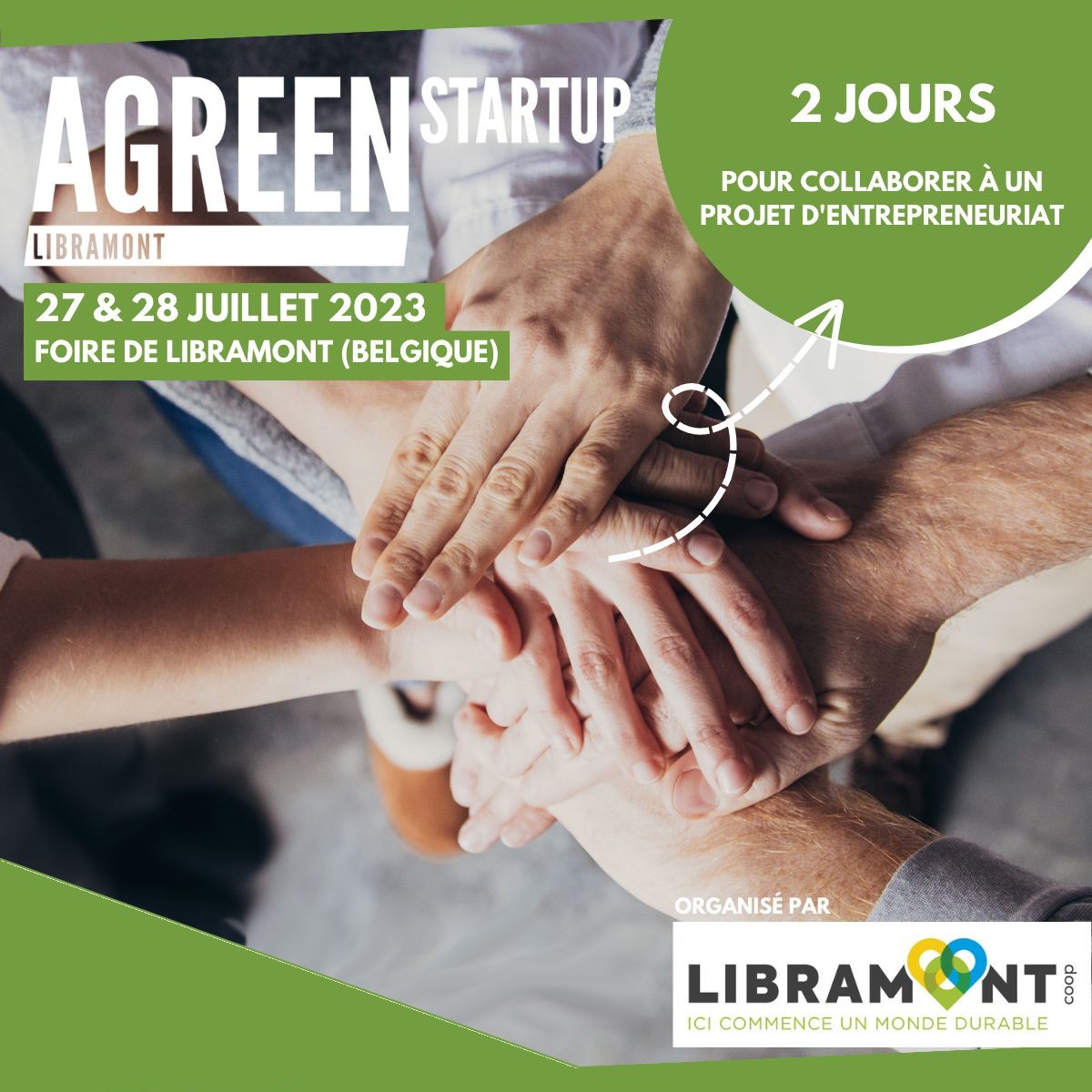 J-2 avant cette 1ère édition du concours @agreenstartup en prélude de la Foire de Libramont 💡 8 projets ont été retenus pour être accompagnés pendant 2 journées et stimuler l’émergence de leurs solutions innovantes pour le monde agricole, forestier et environnemental 🥇