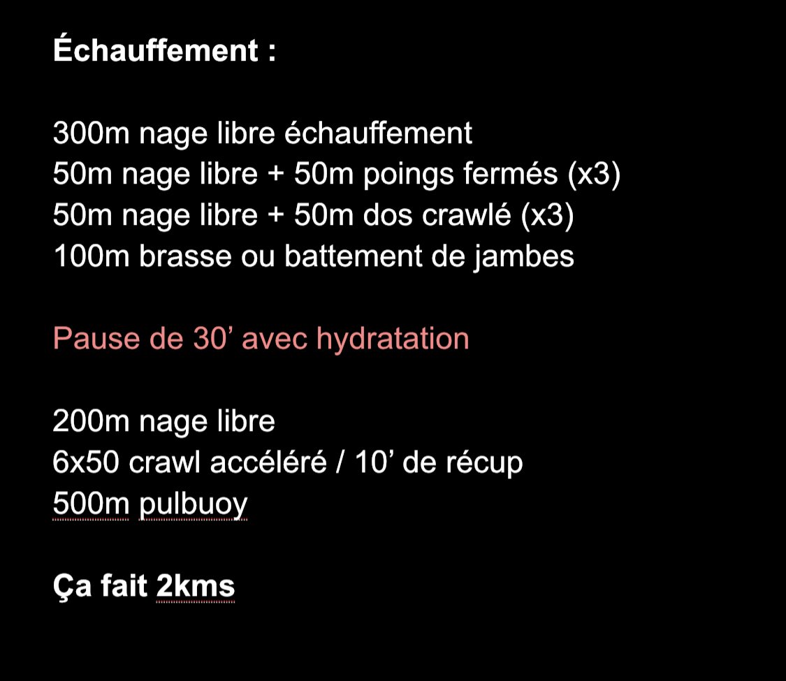indie_or_die's tweet photo. Vu que je dois me concentrer sur la course et non plus la natation (😭), j'ai préparé un entraînement de 2k pour rester en mouvement, les jours où je cours pas. #objectifmarathon ✌🏾🤘🏾 https://t.co/P57MMnQ5UV