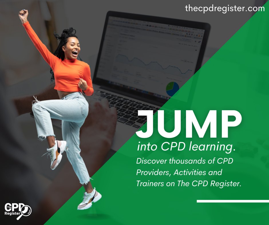 Jump into CPD learning! 🎓

Search The CPD Register to discover thousands of accredited CPD Providers, Activities and Trainers at your fingertips. 🔍

Start learning: thecpdregister.com 

#TheCPDRegister #CPD #CPDAccredited #AccreditedServices #Training #Courses