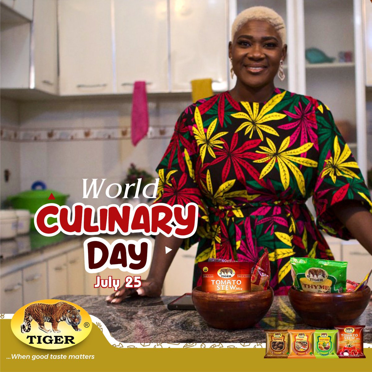 thetigerfoods's tweet photo. July 25 is Culinarians Day, an unofficial holiday honouring all cooks and chefs who bring good taste and great food into people's lives. Happy Culinarians Day! 🎉 
 Show them some love by taking the time to appreciate their hard work and dedication!  

#CulinariansDay https://t.co/wFP49e5Zri