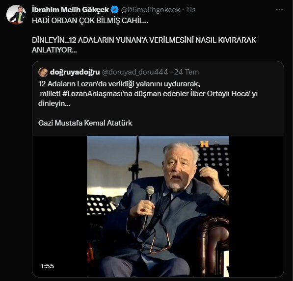 avcemilcicek01's tweet photo. Toprak altından jelibon rezervi bulunduğunu zanneden, Beşiktaşlı Aboubakar'ı şehit general diye paylaşan, oyun görüntülerini gerçek zanneden İ. Melih Gökçek, İlber Ortaylı'ya cahil diyor. Düşünün bu adam 25 sene bu ülkenin başkentini yönetti! https://t.co/IW975LUpJR
