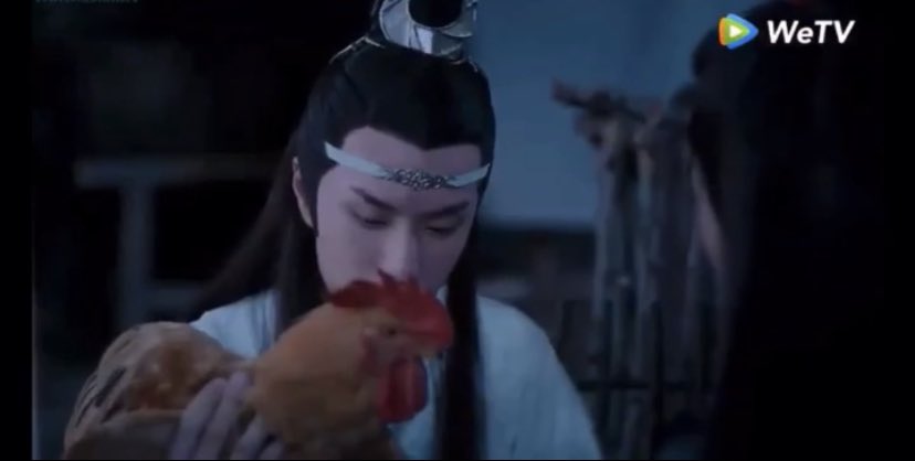 1_Sam_I_Am_0's tweet photo. @NSMG_TheUntamed #TheUntamedMemory
It has to be Lan Zhan stealing chickens ๐ Iโve watched this scene so many times. Itโs my absolute favourite. Any drunk Lan Zhan is my favourite ๐โค๏ธ https://t.co/YwWunQ0RBU