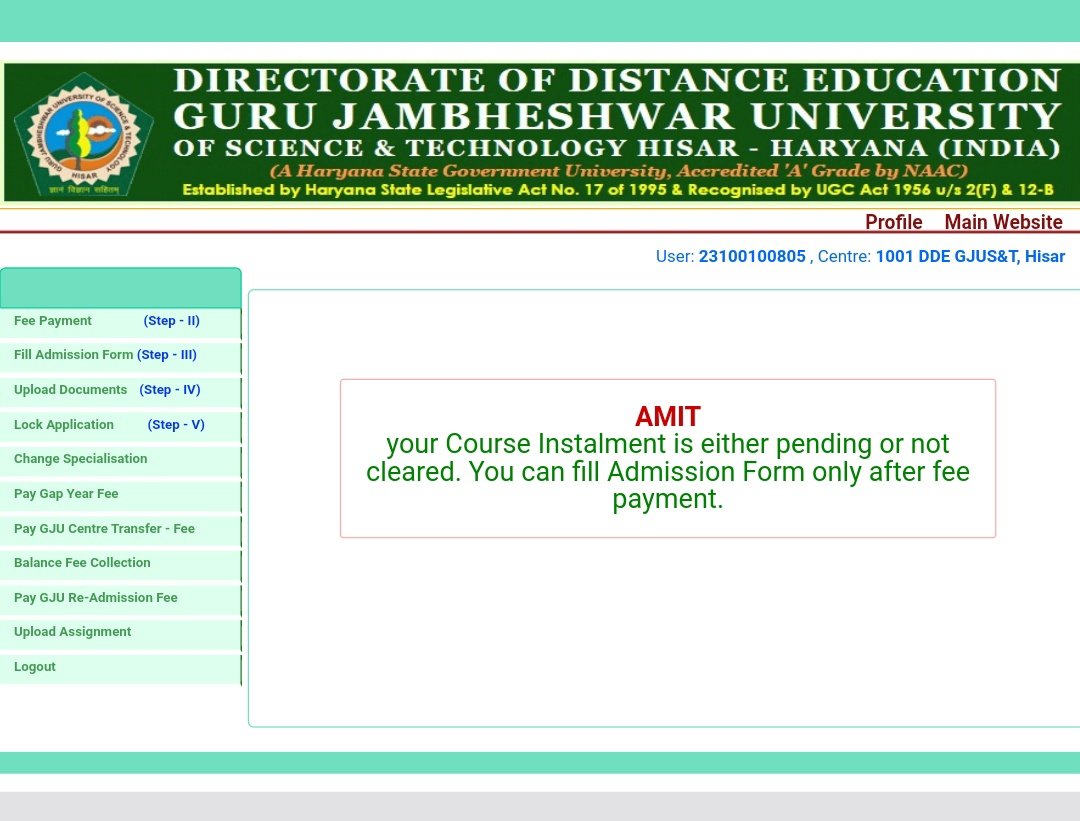 amiitcodes's tweet photo. मैंने फिश कट करवा ली है फिर भी यह आगे Process नहीं बढ़ रही है और मैं परेशान हूं कि यह कब आगे प्रोसेस कब होगा। क्योंकि लास्ट डेट 31 जुलाई है

अब मैं क्या करूं?
@NsuiGuru #gurujambheshwar #gju https://t.co/v7H5DBIMCC