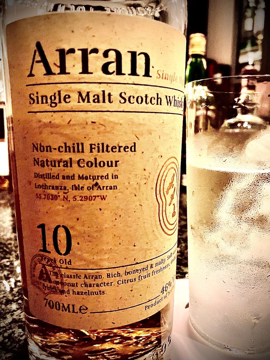 kilchom's tweet photo. お疲れ様です🤠
今日は、Arran 10 をハイボールで‥乾杯です🥂

#ウイスキー #whisky #whiskey
#アラン #Arran   
#アラン10 #Arran10
#TWLC     #KWL https://t.co/lgwB4oWI8I