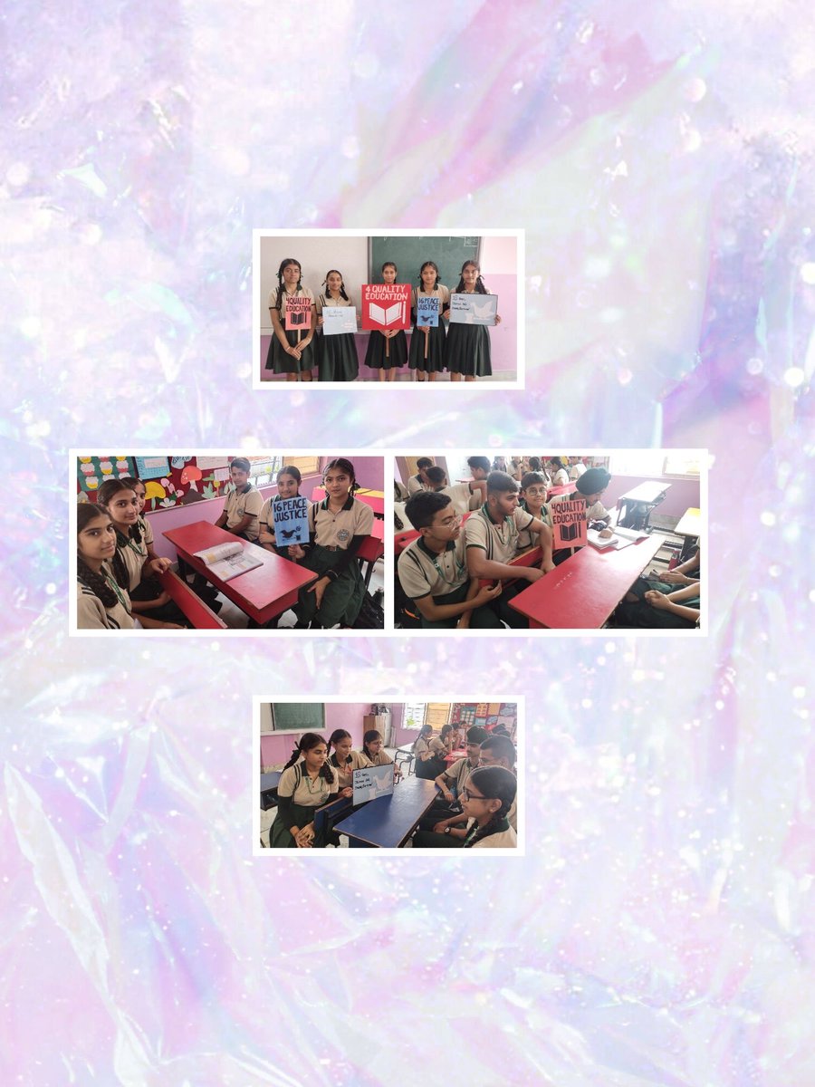 Topic:- Political Parties and their role in democracy correlated with SDG Goal16.Peace Justice and Strong Institution and Goal.4Quality Education by preparing the Projects