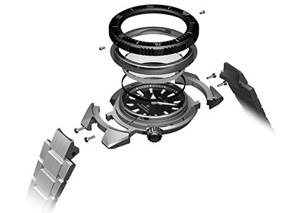 ArneKuilman's tweet image. The only photo of Seiko's 8R49 #explodedview #seiko
#transocean