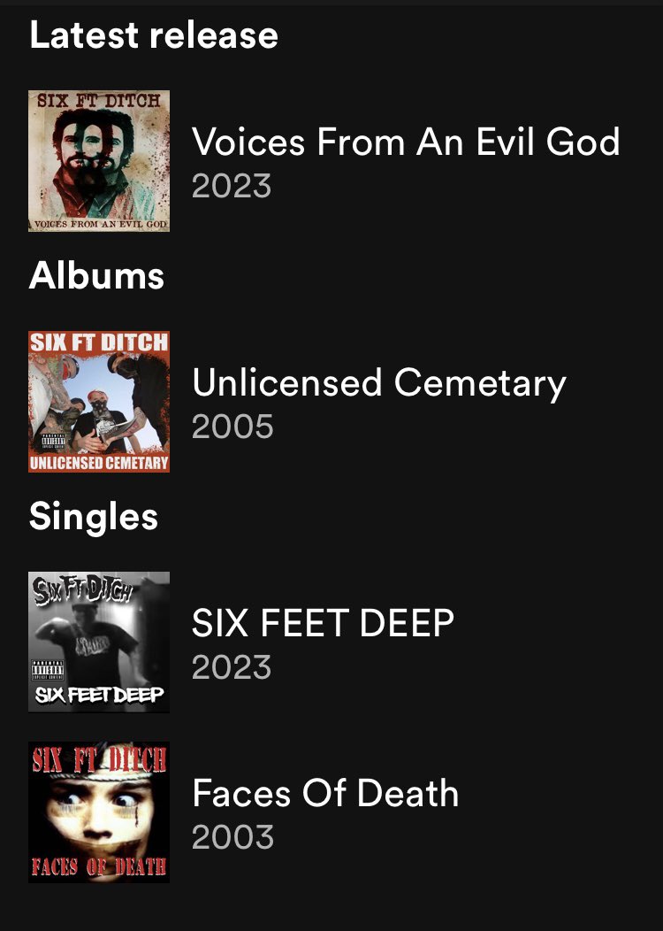SIXFTDITCH2000's tweet photo. #sixftditch #sixftditchhardcore #sixftditchukhc #sixftditchmurdercore #sixftditchlegacy #beatdownhardcore #sixftditchstore #sixftditchmerch #murdercore #ukhc
#portsmouthmurdercore https://t.co/KBDedpNfYm