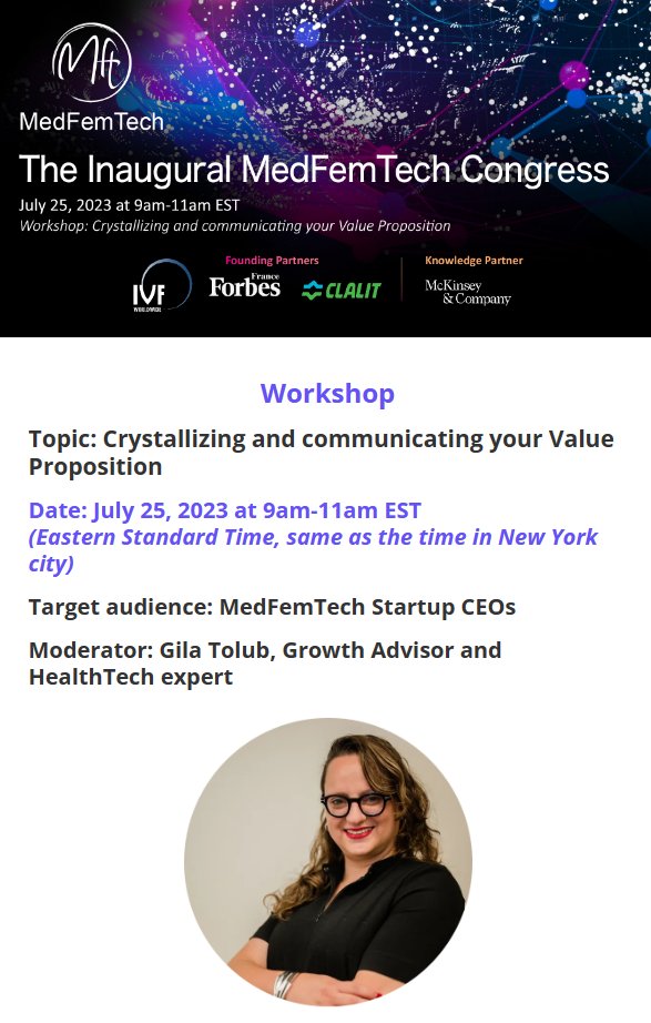 MedFemTech Congress tweet media