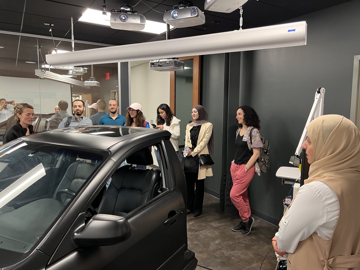 Learning about advanced driving simulation to evaluate neurocognitive changes in brain injury with Dr. Barbara Banz. @YaleMed @Yale_EM @FHS_AUB @DrSamarHajj @Geohealth_mena