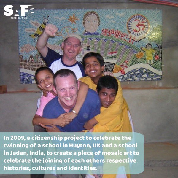We've been looking back at some historical SAFE projects and thought we'd share! Does anyone recognise this young face?! Read about the India Project HERE - saferegen.org.uk/india-project/ #throwback #saferegen