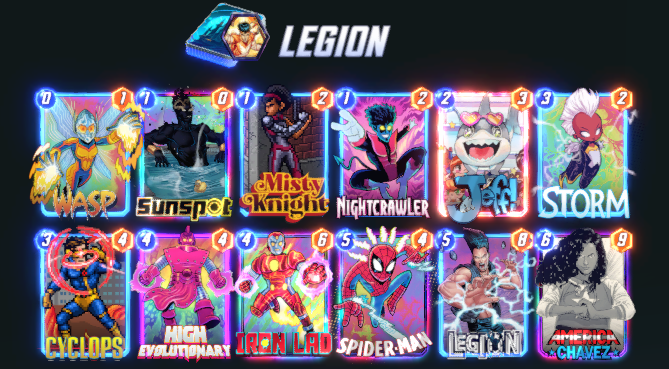 TheOzzy213's tweet photo. This Legion deck got me Infinity ticket!

One of the most fun card I've play in a while 🤣

@SnapDecks https://t.co/Z8bB9BCJSi