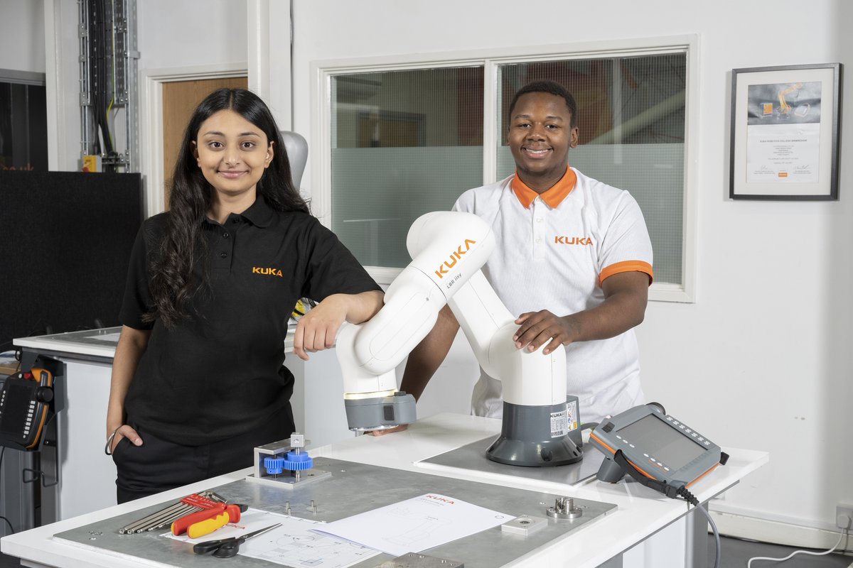 connectivity4IR's tweet image. Straightforward setup minimises potential barriers in the adoption of new robotic technologies. With its LBR iisy cobot, KUKA has emphasised productivity/accessibility, with its out-of-the-box robotics approach. More here 👉 lnkd.in/ejytWkRW #roboticsautomation