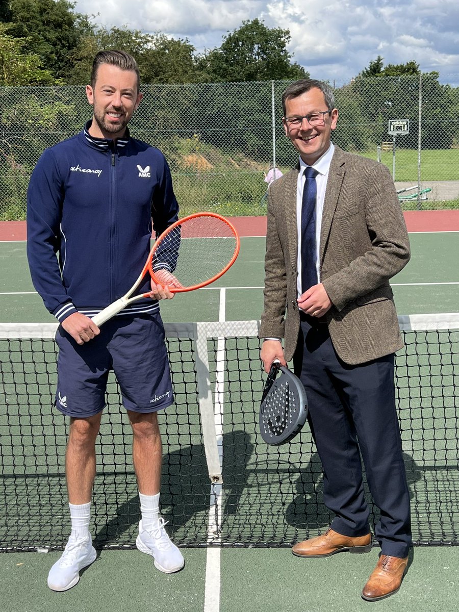 Fletcher4Mayor's tweet image. PADEL TENNIS

Out and about this morning in #Finningley at the tennis courts there. 

Great to meet up with Josh Thompson of @ActiveAway and the @FinningleyWard Councillors to discuss how we can bring this new exciting sport to the constituency. 

#Doncasterisgreat