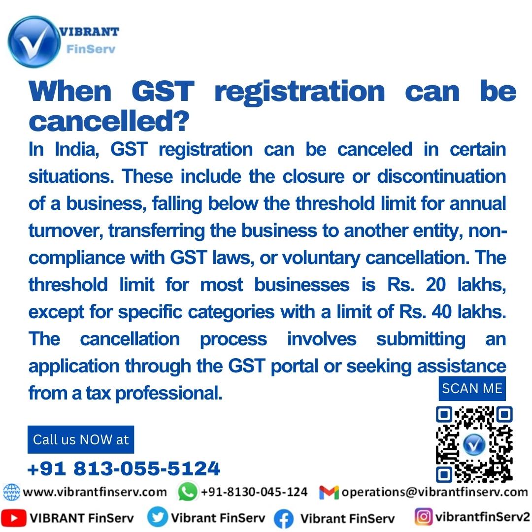 #GSTCancellation #BusinessClosure #TaxCompliance