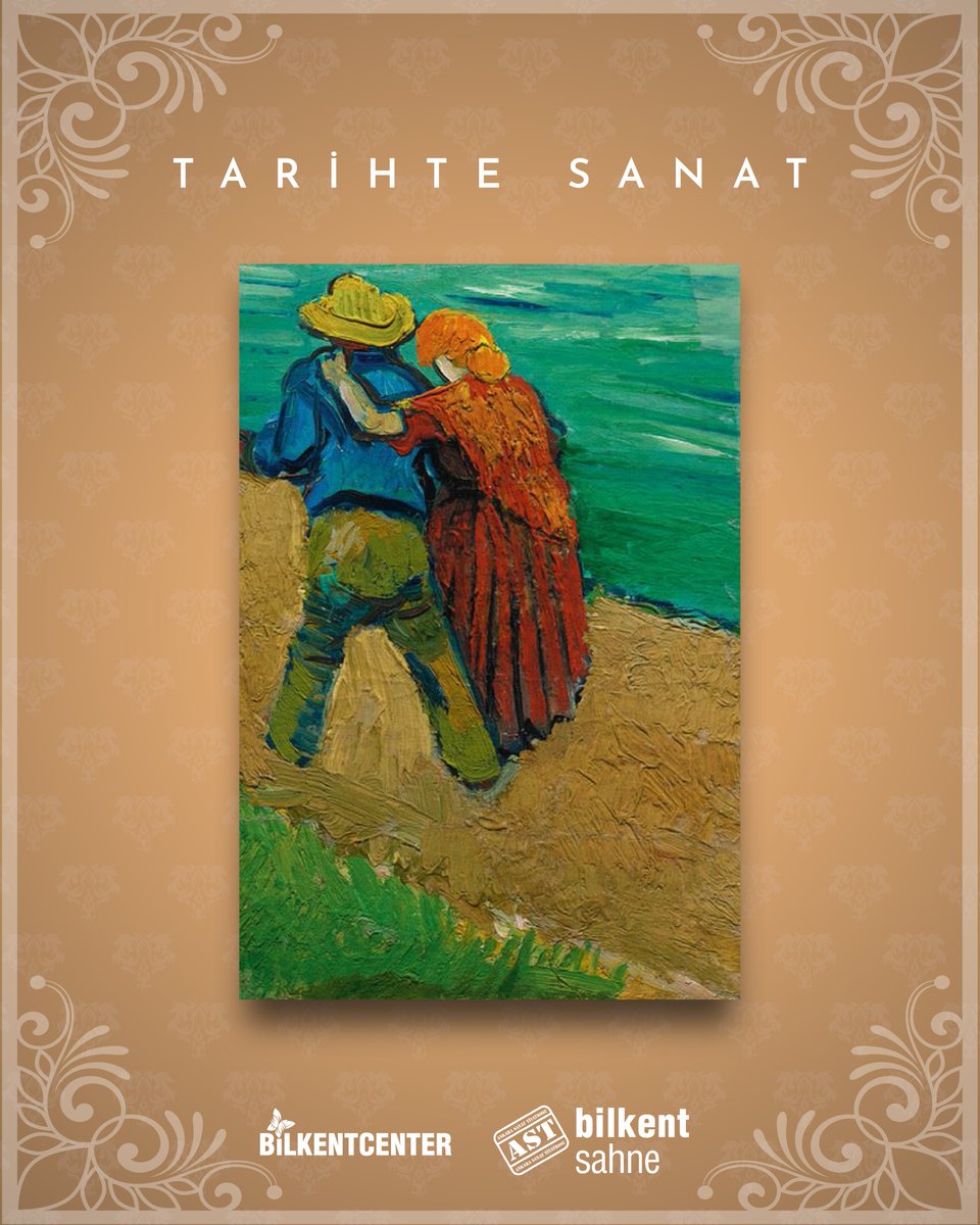 Vincent van Gogh, ‘Aşıklar’ isimli tablosunu 1888 yılında yapmıştır. 🖼️ #tiyatro #sanat #ankarasanattiyatrosu #AkademiAST #BilkentSahne #AST #BilkentCenter #Ankara