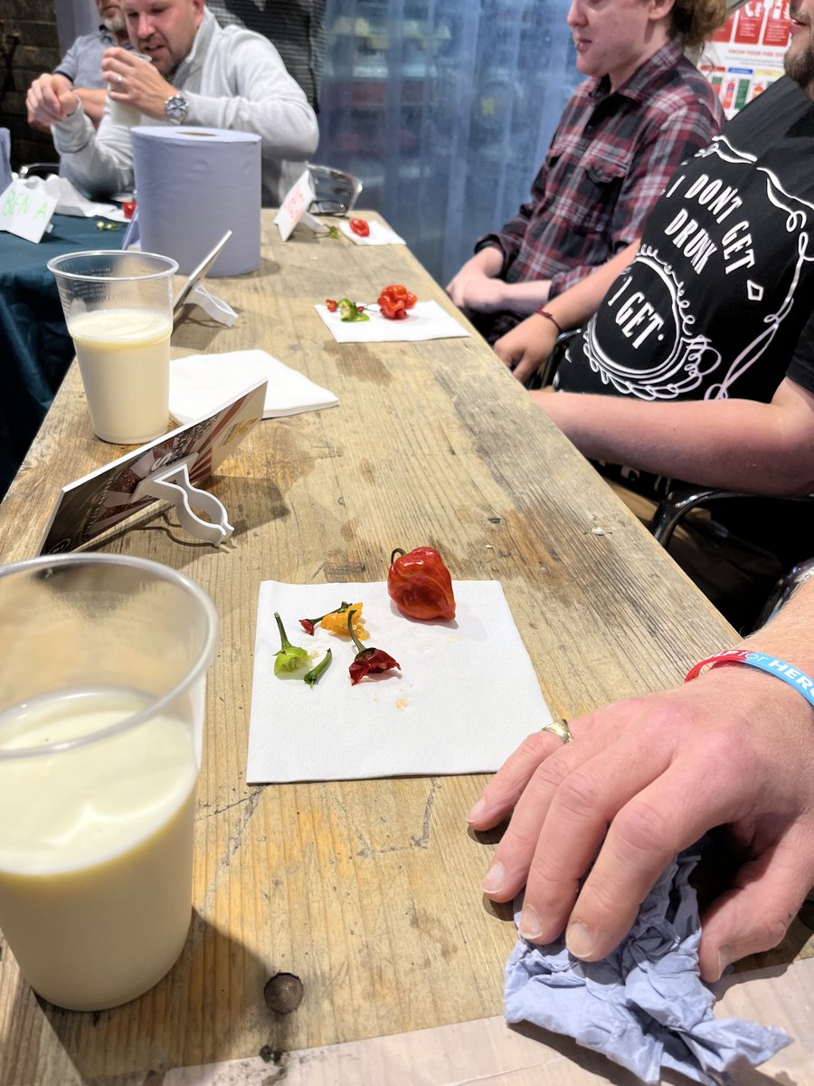 Dorking_Brewery's tweet photo. #ChilliChallenge 2023 was a huge success! 🌶️

7 entered, 2 emerged victorious. Congrats James &amp; Craig! 👏 https://t.co/tEFljnJ4MB