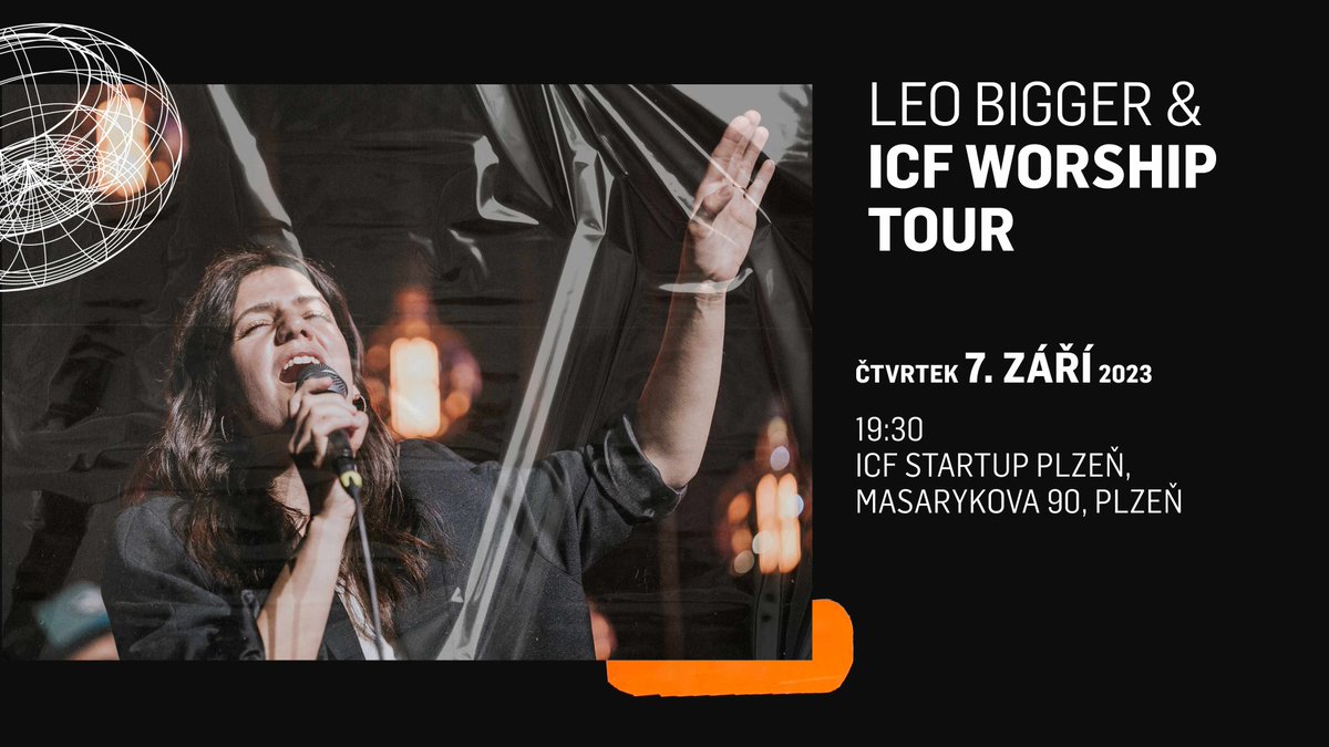 icfpraha's tweet photo. Ve ��tvrtek 7. září 2023 přijede Leo Bigger a ICF Worship Band z Curychu do Plzně!🥳

💒 ICF Startup Plzeň (Masarykova 90, Plzeň).
⏰ Začátek v 19:30h
🎼 Vstup zdarma
🧁 Občerstvení zdarma

Více informací: https://t.co/MwQ2X6voXB https://t.co/UNVKeOX2TE