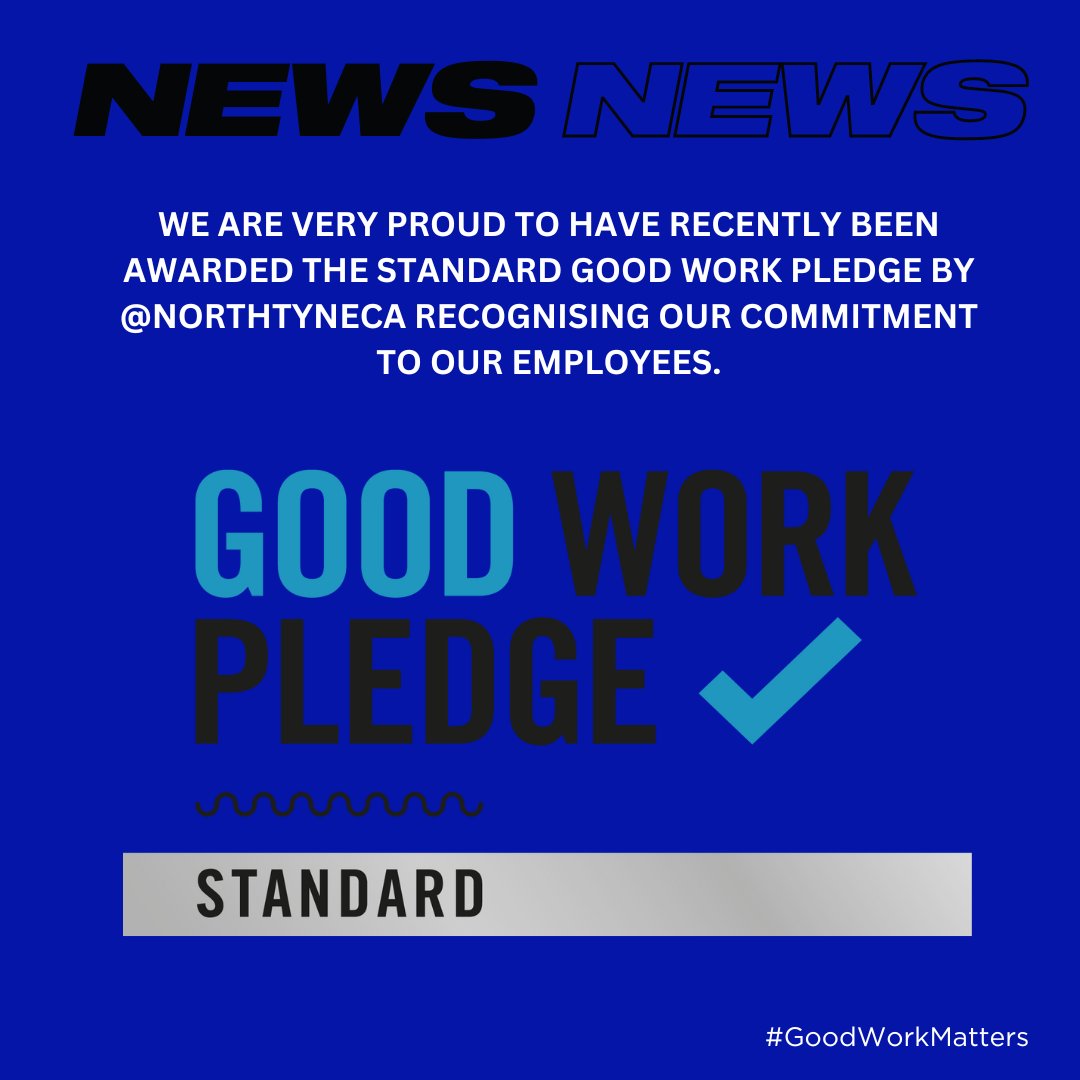 Momentum_SIC's tweet photo. Feeling proud, helping to build a 'community of good work' in the North East through valuing the amazing team we have at Momentum 🎉

@NorthTyneCA #GoodWorkPledge #GoodWorkMatters #goodbusiness #performbetter
To find out more: https://t.co/ZcHSERTxer https://t.co/YIj0KnHZlh