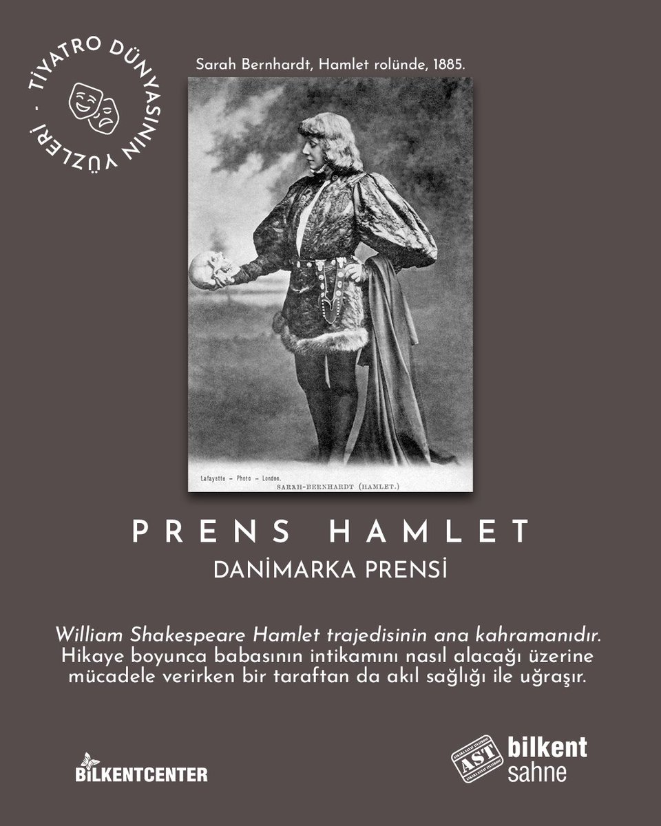 Danimarka prensi Hamlet, oyun boyunca babasının intikamını almak için uğraşırken bir taraftan da akıl sağlığı ile uğraşır. #tiyatro #sanat #ankarasanattiyatrosu #AkademiAST #BilkentSahne #AST #BilkentCenter #Ankara