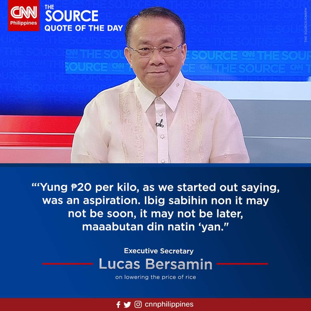 _MIGZ29's tweet photo. sa mga naghahanap ng bente pesos kilo na bigas.. ayan po, malinaw sinabi ni ES Bersamin..

A S P I R A T I O N. https://t.co/Q4c2CKZQYQ