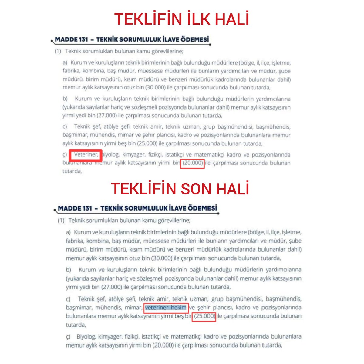 KAYBETTİĞİMİZDE DEĞİL, VAZGEÇTİĞİMİZDE YENİLİRİZ.
.
Almış olduğumuz bilgiye göre, göstermiş olduğumuz haklı tepkiler karşılık bulmuş, yapılan bu büyük hatadan dönülmüş ve yeni teklif metni hazırlanmış. Kulaklarını ve vicdanlarını tıkamaktansa,