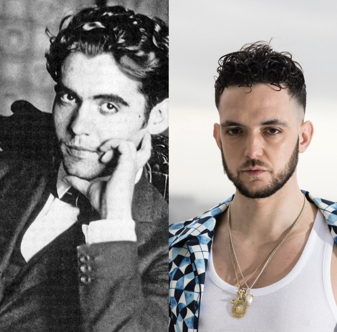 LRF_79's tweet photo. @rastacai Y yo q les veo parecidos “físicamente” @c_tangana ¿vosotros no? https://t.co/f7nUiGmPFf