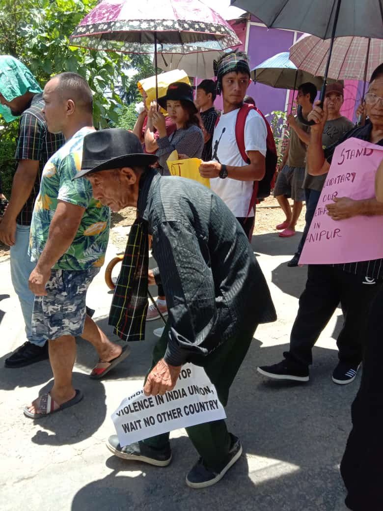 KSO_Mumbai's tweet photo. #SolidarityMarch in #Mizoram!

#Thank you, our brothers&amp;sisters,of Mizoram for unwavering concern&amp; support you have shown towards Manipur’s #Kuki_Zo community. Your empathy will alleviate their pains&amp; sufferings in hands of #MeiteiMilitia &amp;fringe groups patronised by #NBirenSingh https://t.co/wv4FAT94Qv