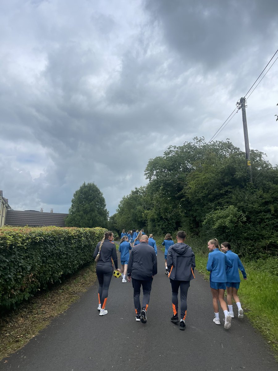 Recovery session before this afternoons game against Shelbourne at <a href="/SuperCupNI/">Budget Energy SuperCupNI ⚽️🏆</a>
<a href="/RFC_Youth/">Rangers Academy</a> <a href="/RangersWFC/">Rangers Women</a> 💙