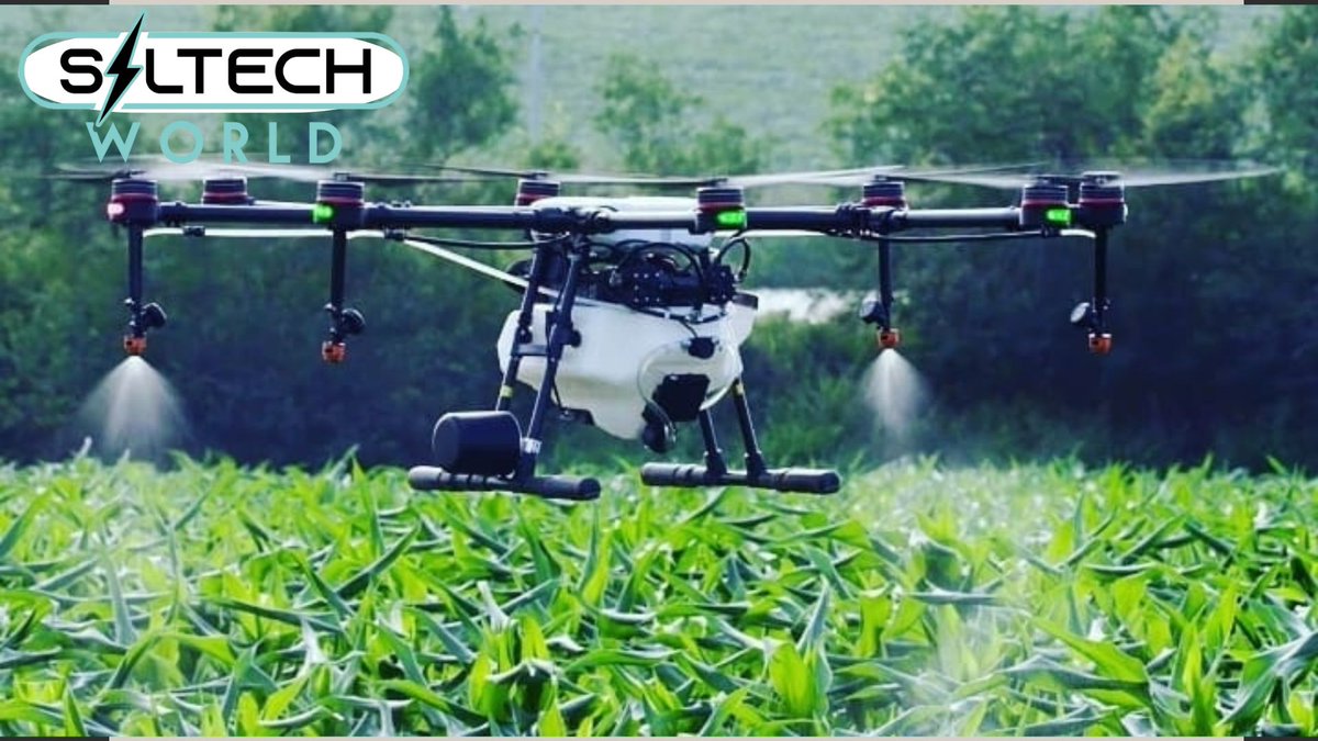 SiltechWorld's tweet photo. 🚀 Unleash Your Farming Potential with Siltech's AgriDrone!

🌱 Boost crop health and yield with precision fumigation and irrigation capabilities!

🌾 Cover up to 6.4 hectares per hour!
Embrace the future with #SiltechAgriDrone

#AgricultureInnovation #FarmingRevolution #CropTech https://t.co/pW71PYu1YT