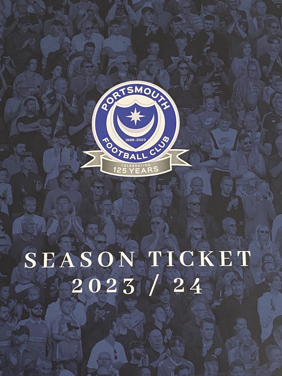 the3rdmitchell's tweet image. Buzzing for this year ⚽️ @Pompey