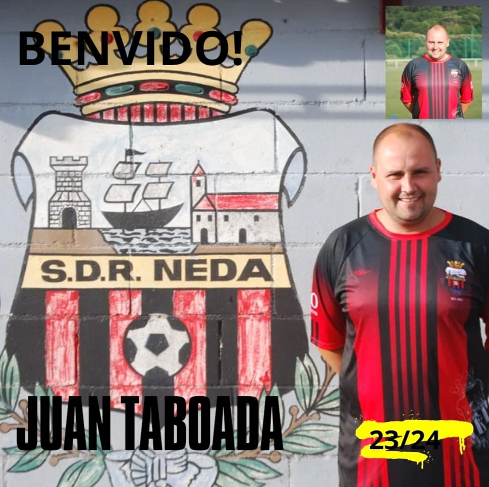 Outro fichaje novo que ven este ano a competir no noso equipo, Juan Taboada "tabo" ben xogar no noso equipo e aportar experiencia e compromiso. Benvido tabo ⚫⚫🔴🔴⚽⚽