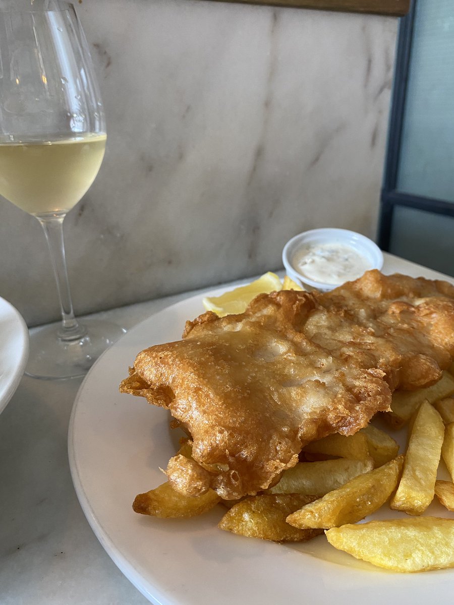 Fish + Chips + Wine