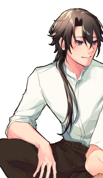 最近男の人描くの楽しい