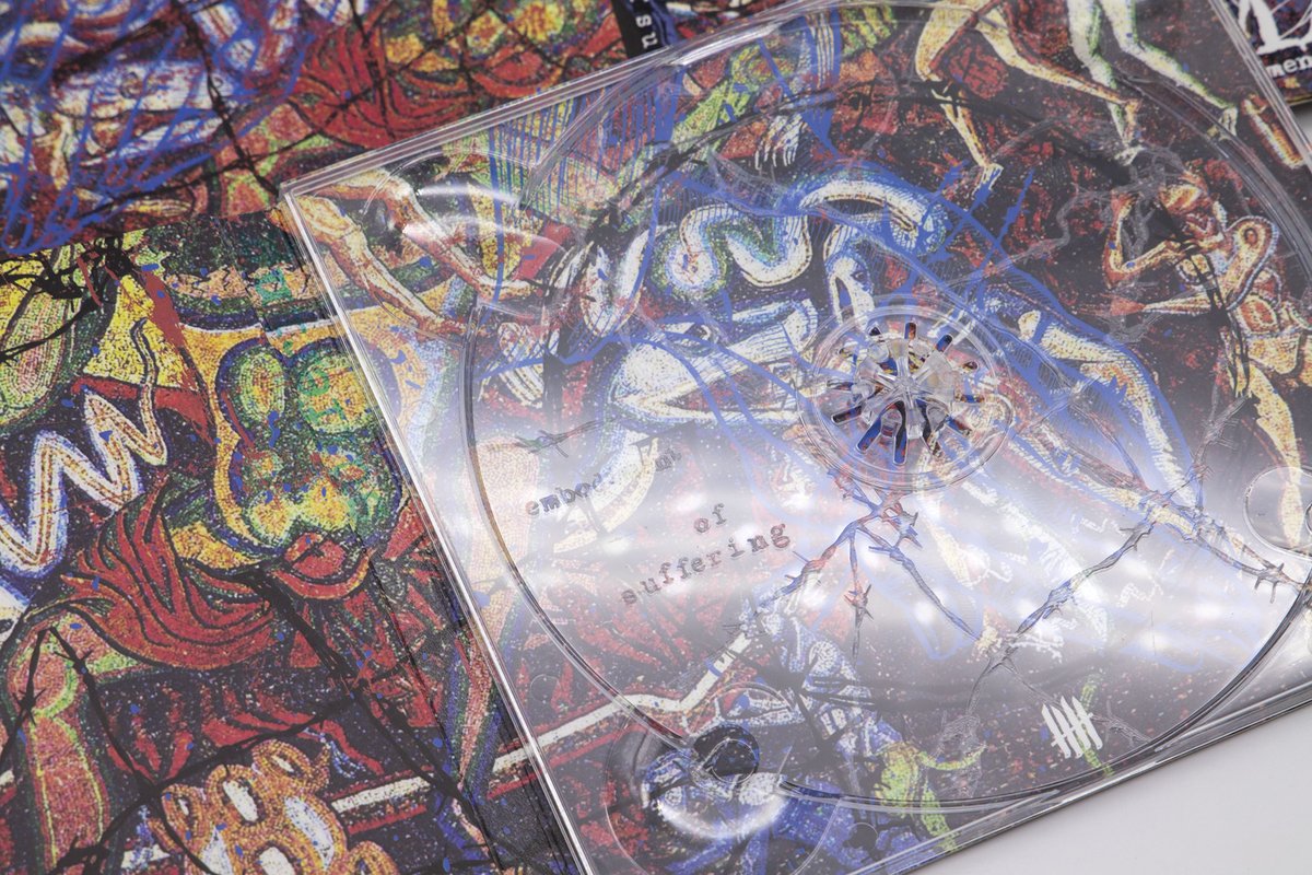 DOMAIN "Embodiment of Suffering"  Die-cut Digipack Enhanced CD w/ Die-cut Booklet, Etched tray    

domain.knivesoutstore.com #domain 
#knivesoutrecords #knvz #domainflhc #90s #H8000 #knivesoutz #suffering #kickback