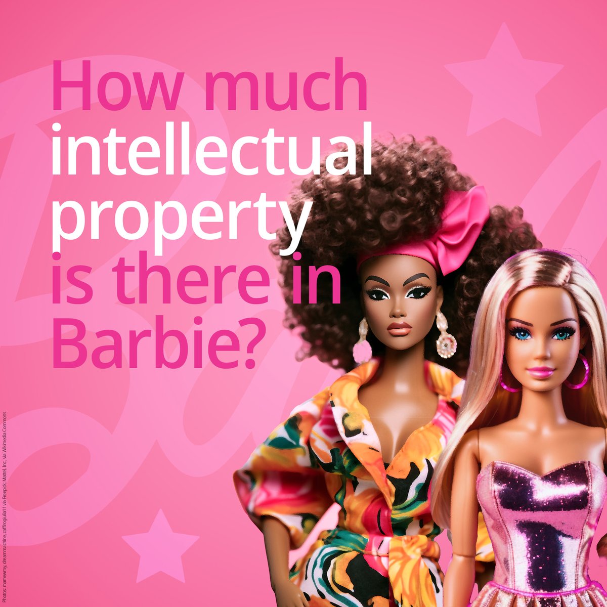 WIPO's tweet photo. Think pink! 🎀💗🌺💖

From dolls, dreamhouses, movies to jewelry, #Barbie has been captivating hearts for decades.

And intellectual property has played a part in getting her there ⤵️

Learn more: https://t.co/fTEZTAtiqV