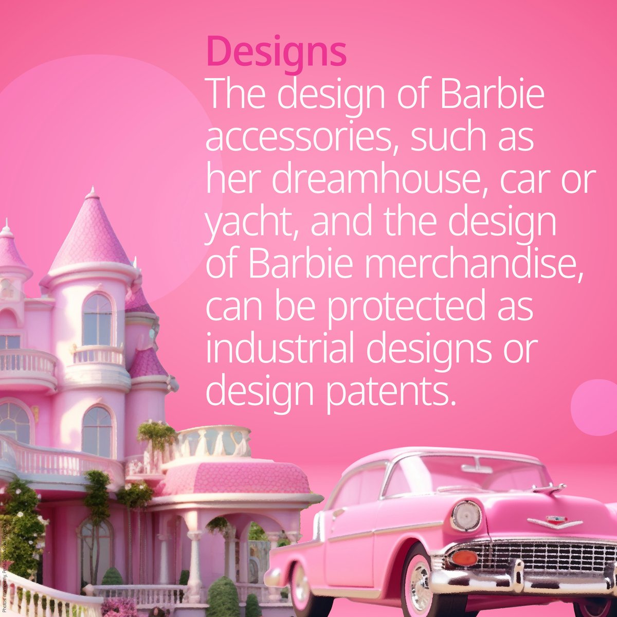 WIPO's tweet photo. Think pink! 🎀💗🌺💖

From dolls, dreamhouses, movies to jewelry, #Barbie has been captivating hearts for decades.

And intellectual property has played a part in getting her there ⤵️

Learn more: https://t.co/fTEZTAtiqV