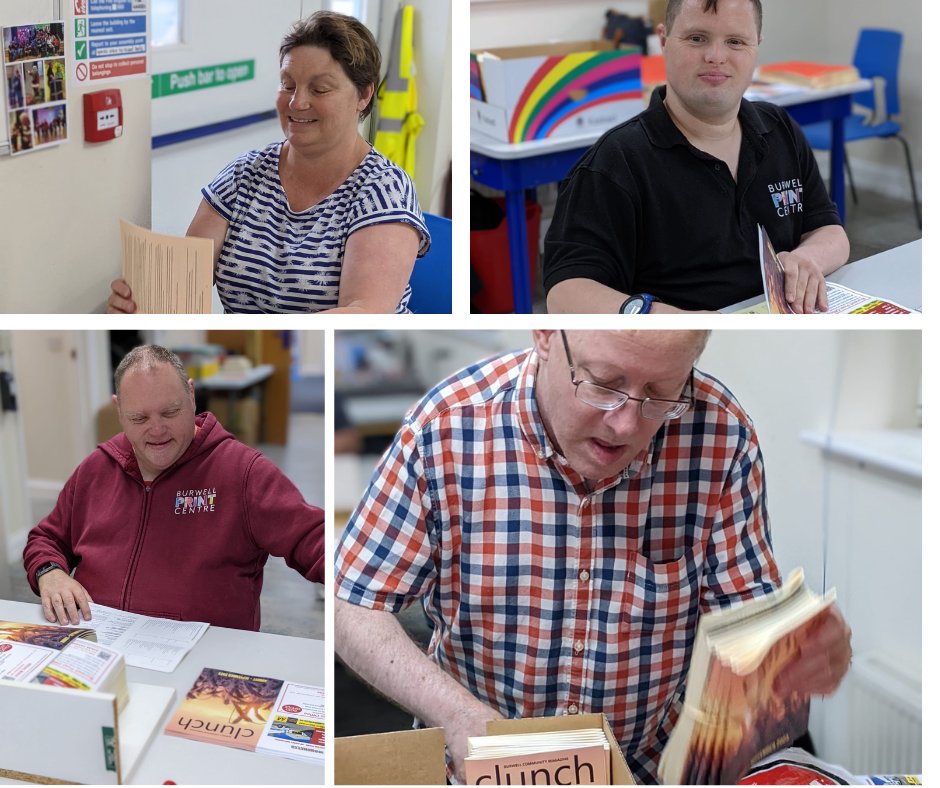 All hands on deck for Clunch! The latest edition of Clunch Magazine will be dropping through your letter boxes soon.#BurwellPrint #print