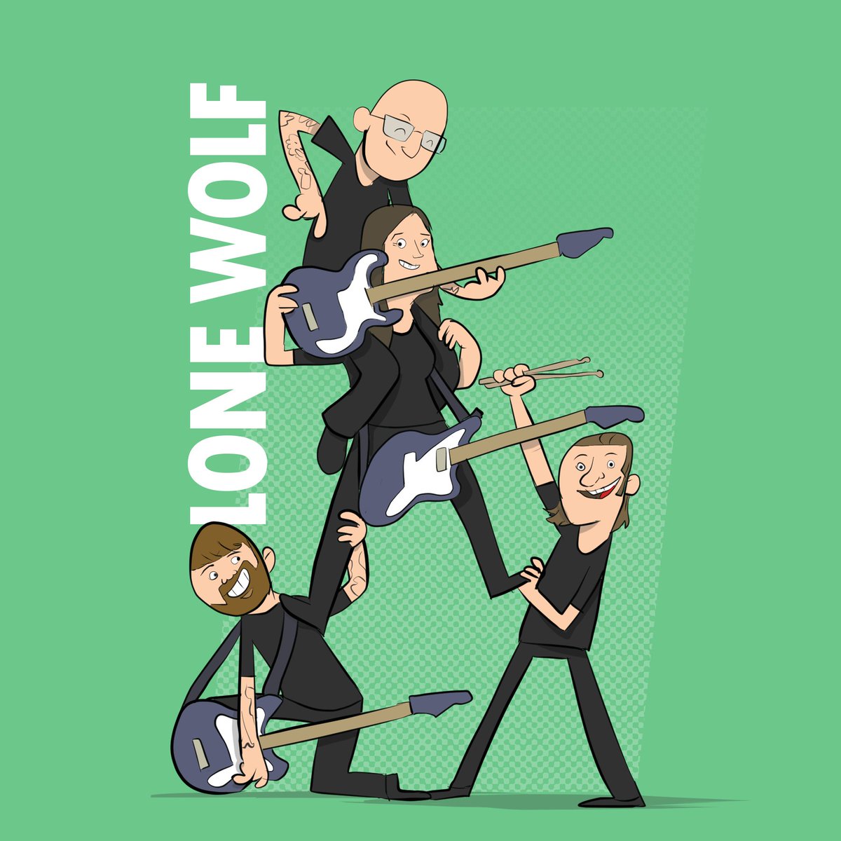 I found a great band recently called Lone Wolf (<a href="/weare_lonewolf/">LONE WOLF</a> ). 

Here is a video from their new album: youtube.com/watch?v=MnYjpq…

#wearelonewolf #lonewolf #lonewolfband #punk #punkrock #fanart #newmusic @stardumbrecords