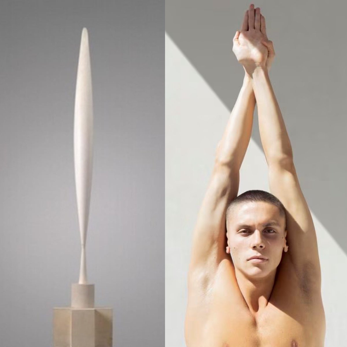 As in sculpture, there is a revolutionary Romanian artist in sports, too. The Bird in Space of Constantin Brâncuși and David Popovici, the world’s fastest swimmer 

Photos - <a href="/ngadc/">National Gallery of Art</a>, <a href="/elpaisuy/">EL PAÍS</a> Manuel Vazquez english.elpais.com/sports/2023-07…