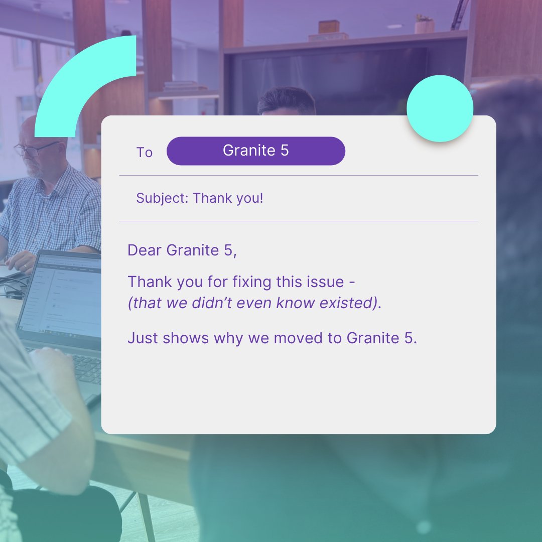 granite5ltd's tweet photo. When it comes to delivering great client service - fixing issues as soon as they occur is an essential part of the Granite 5 mix.
 
How do you measure excellent digital service? What about identifying flaws before they’re even spotted!

#Clients https://t.co/lHjkbYtFn2
