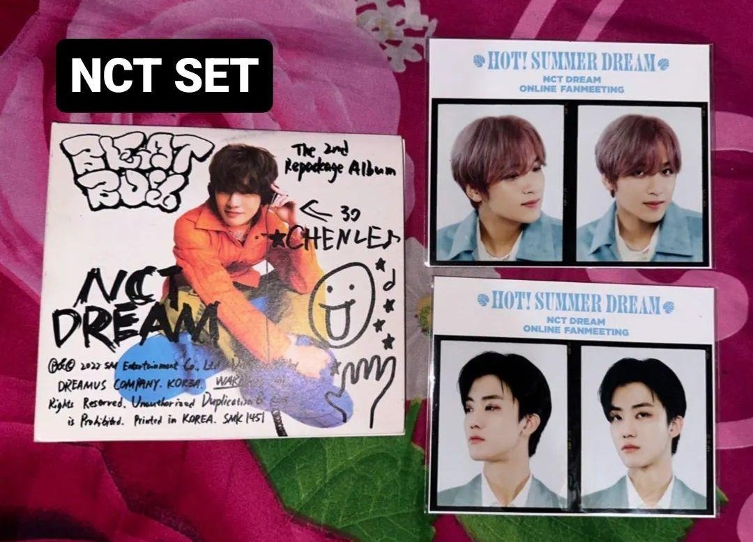 help rt | inch check!

decluttering some of my merch! this will be sold per group (svt, twice, nct), and in affordable price

rfs: help for my lola's maintenance 

reply what pcs/album ur inch

t. wts lfb ph seventeen twice nct dream merch album pcs