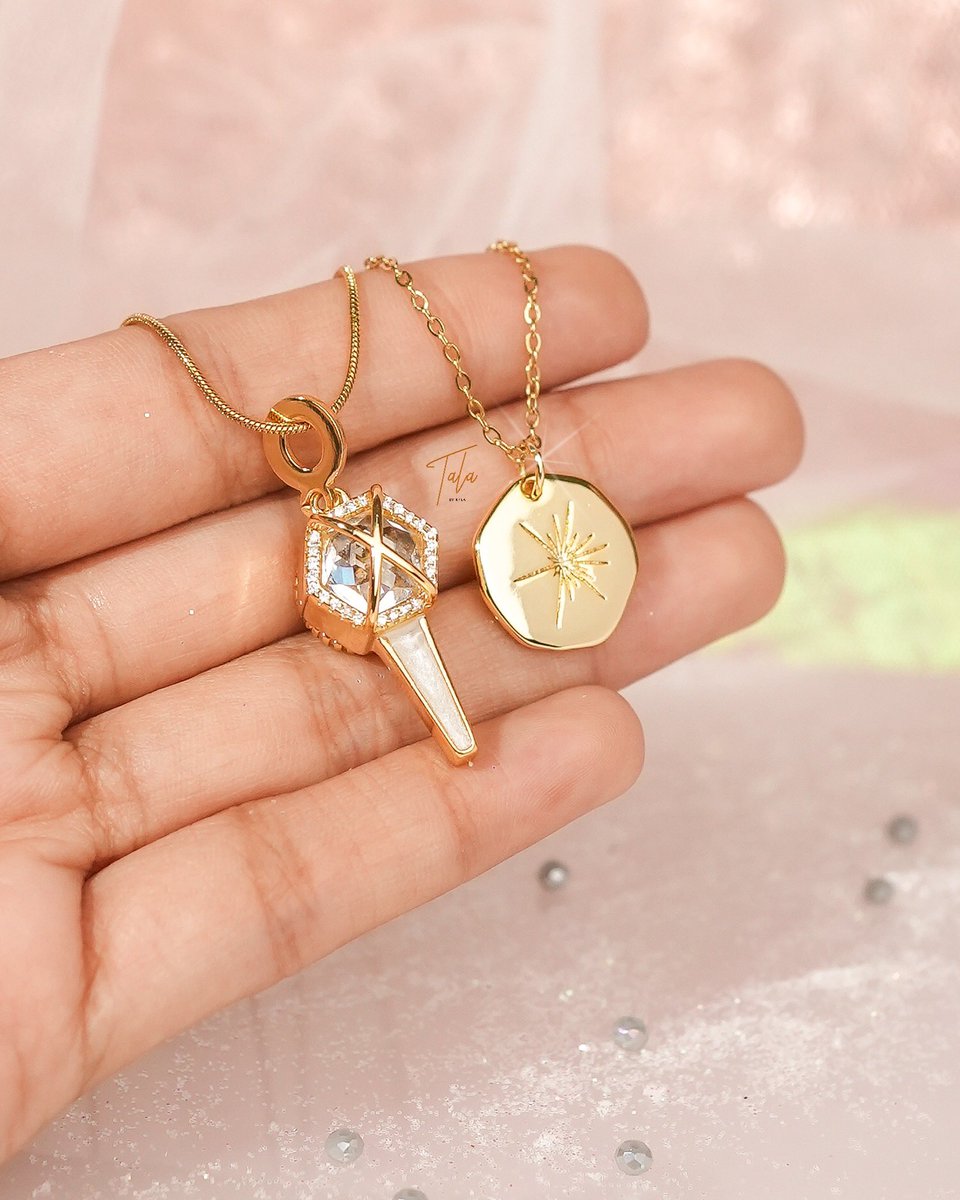 We are one! We are EXO! 🤍

The most awaited lightstick necklace restock is here! 🎉 This necklace comes with FREE light and batteries 🌟

PLUS— an all-new EXIST inspired necklace for EXO-L ✨