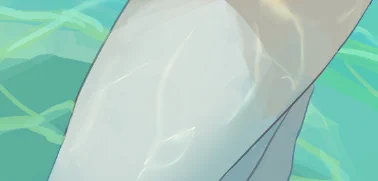 水着っていうか水中を初挑戦してみたものですチラ見せ いつ投稿しようかな…でき上っているけれどももう少し先かな…