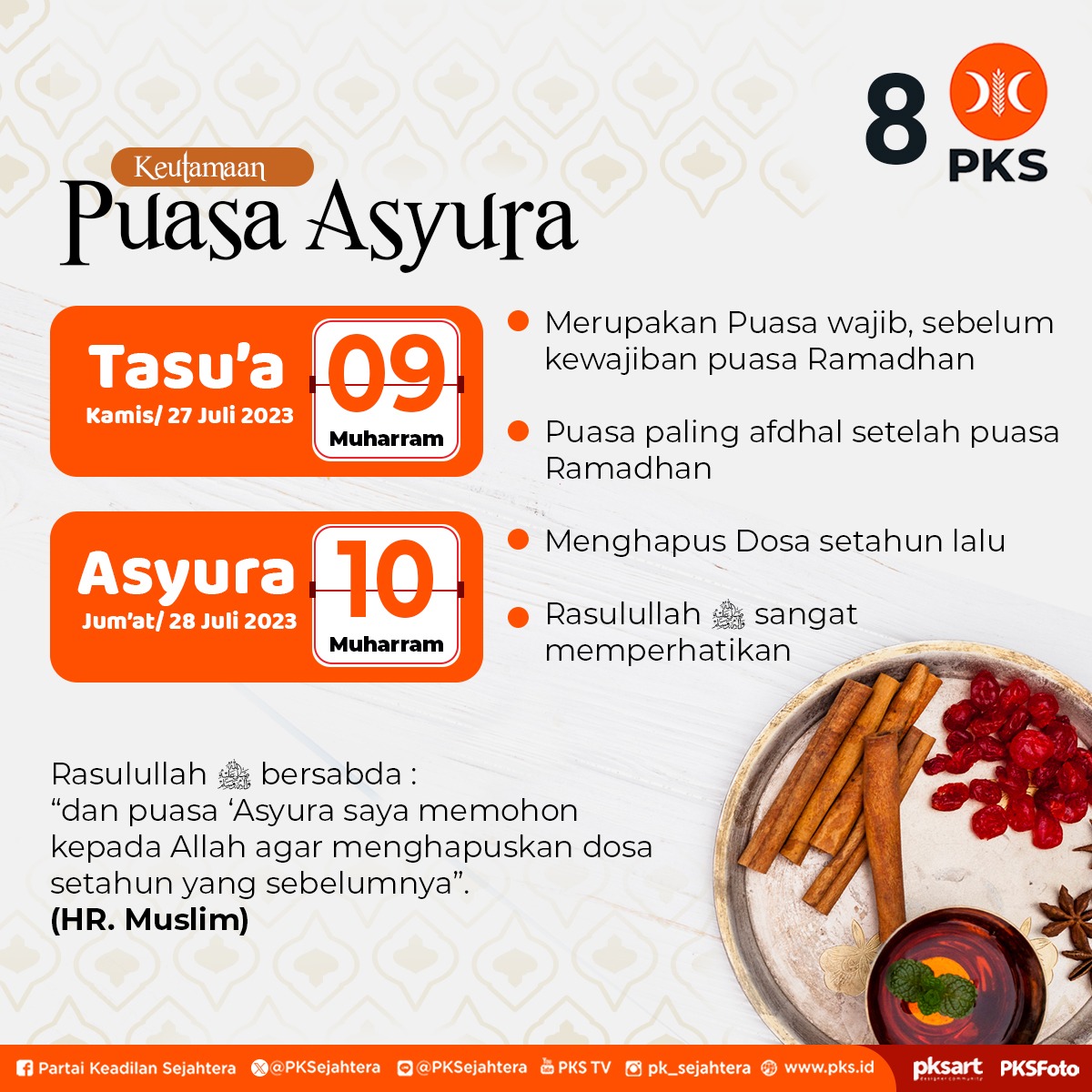 Tak perlu minder. Ini hanya reminder. 

#puasaasyura #PKSpembelaRakyat #PKS