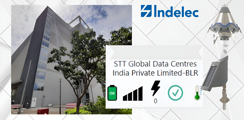 indelecindia's tweet photo. "Empowering continuity and resilience: STT Global Data Centre Bengaluru is fortified with an Indelec IOT lightning arrestor, safeguarding critical information in the digital age. A testament to cutting-edge technology protecting the heart of data-driven innovation  #IndelecIOT https://t.co/BwpXkCMBQh