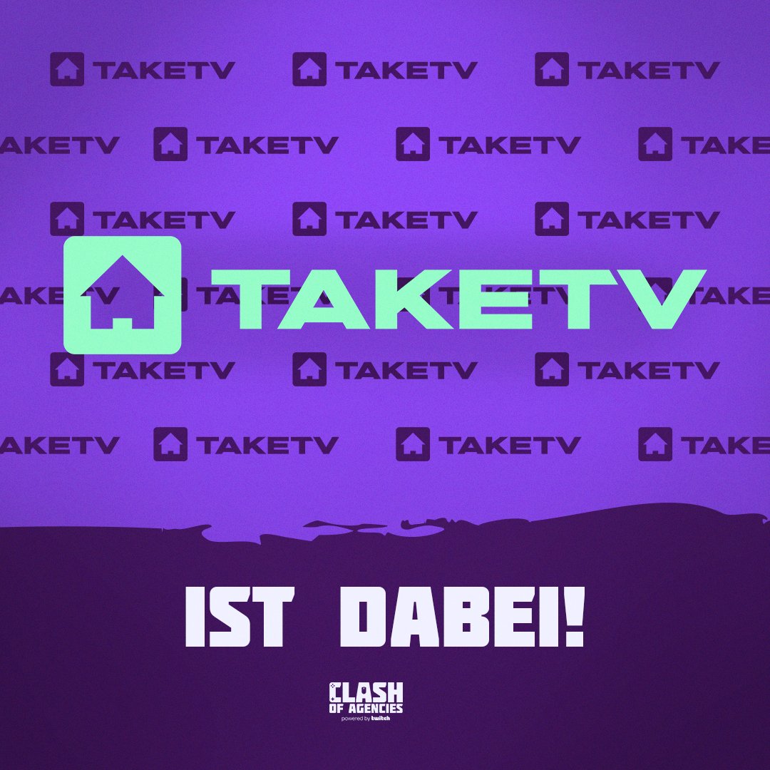 Als wäre der Start in die Woche noch nicht gut genug, verkünden wir euch direkt Nummer 2!  

Herzlich willkommen <a href="/TaKeTV/">TaKeTV</a> !