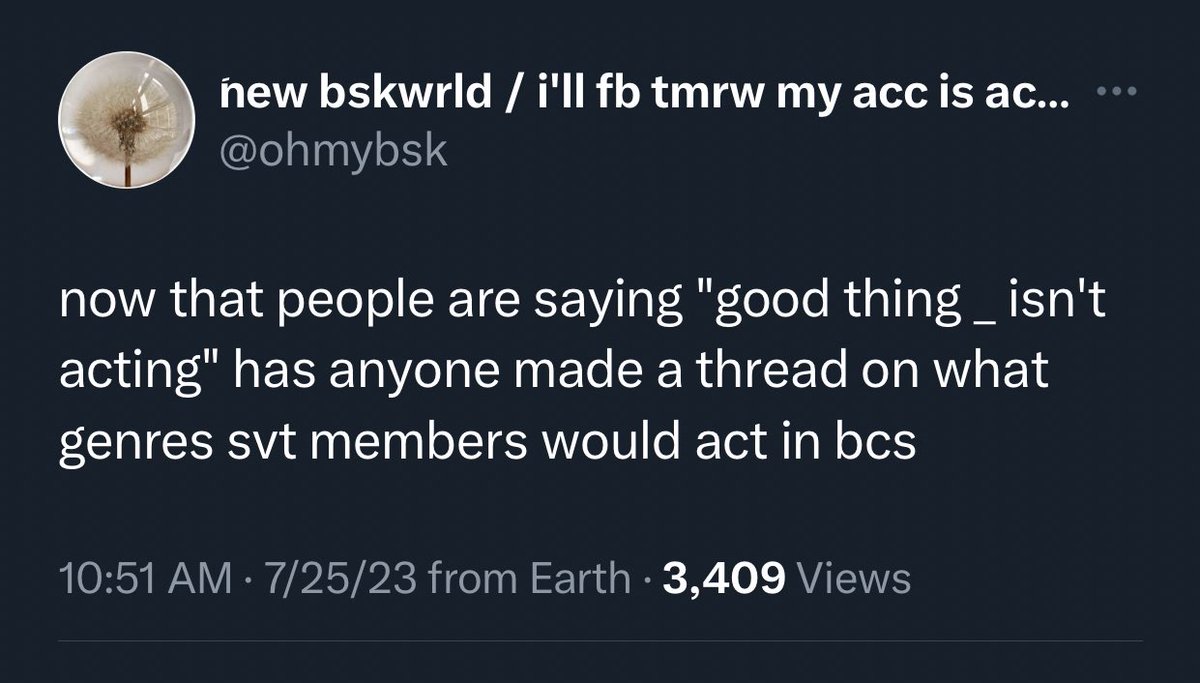 what genres/films i think svt would be great to act or star in because this is a constant conversation me and zee have almost weekly.