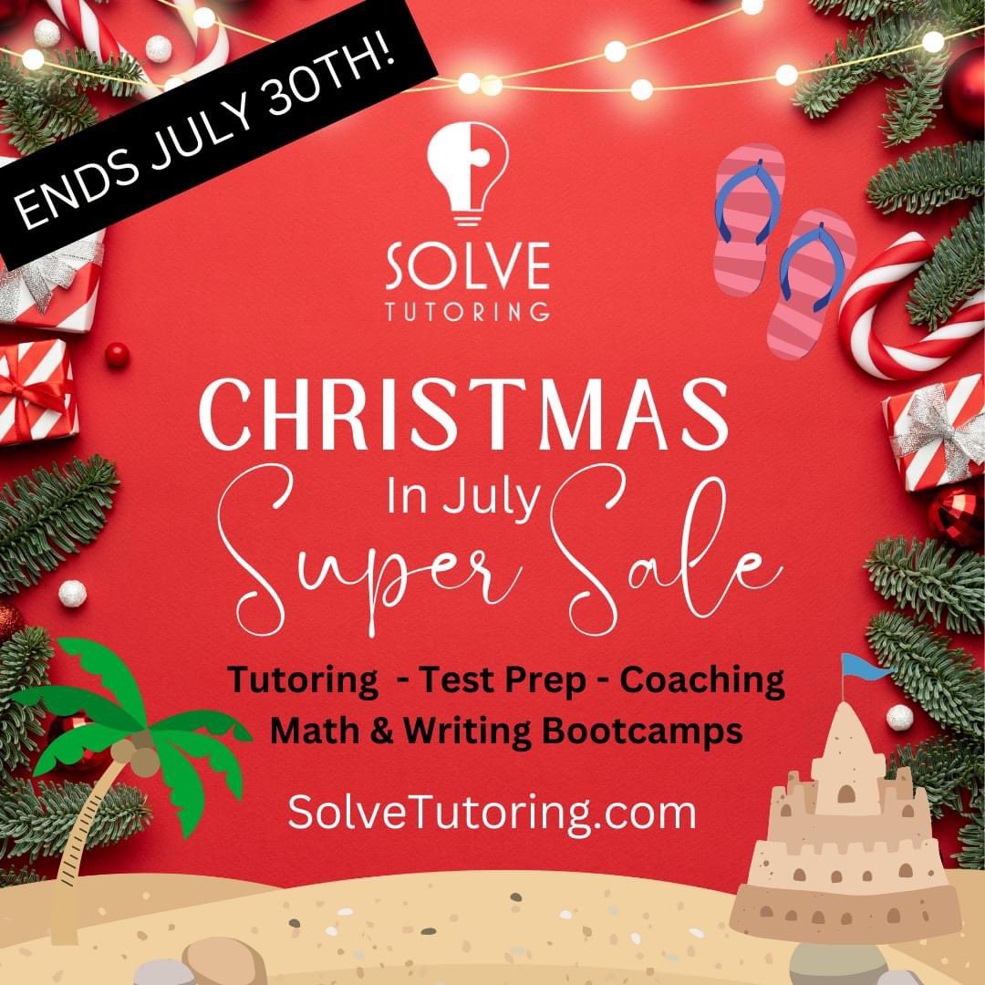 Does your athlete need tutoring this school year? Buy early and save! SolveTutoring.com