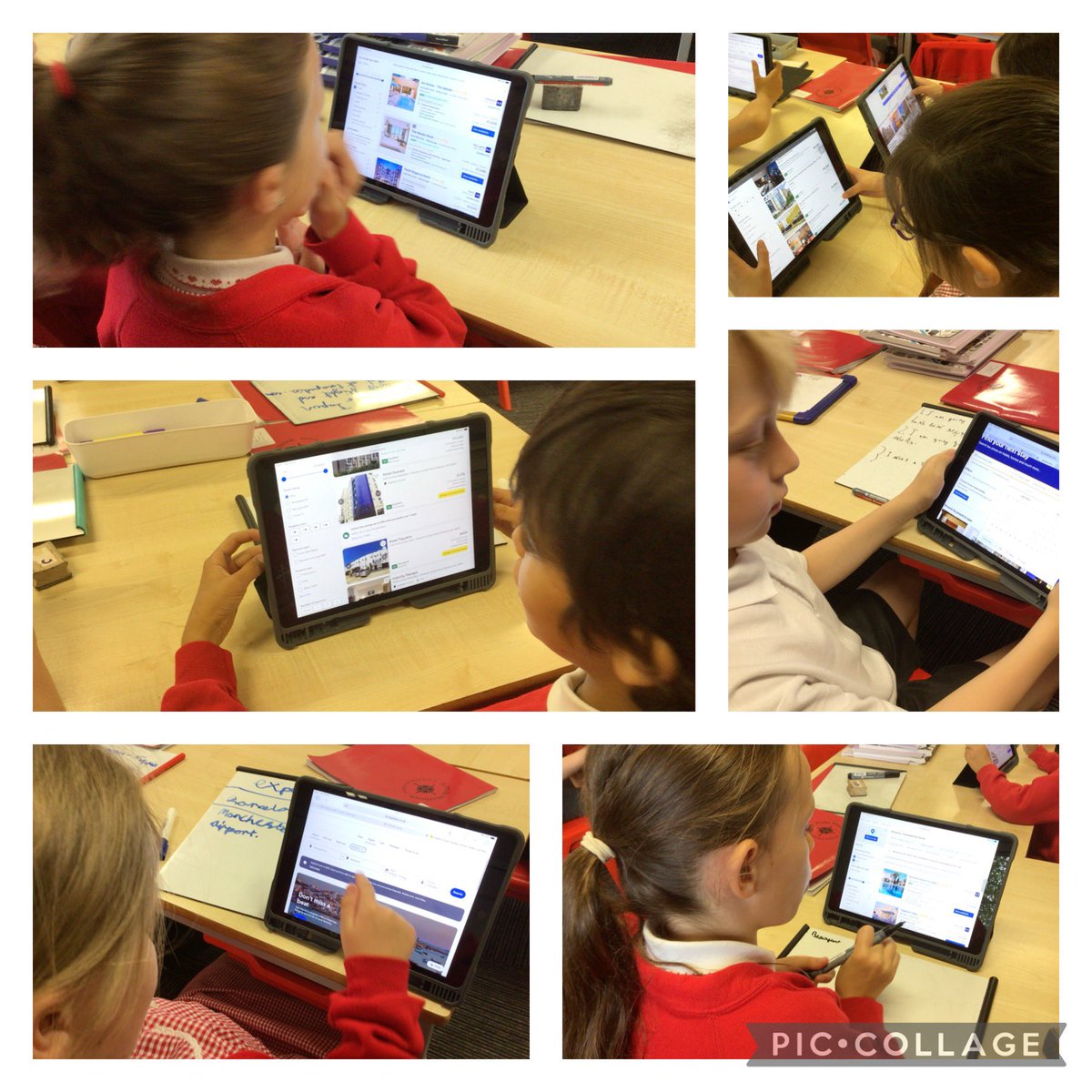 In computing children have been using online databases to search for a holiday. We filtered and ordered relevant information to search for the best holidays to meet our needs and desires. # Y3 Computing #teamstphilips