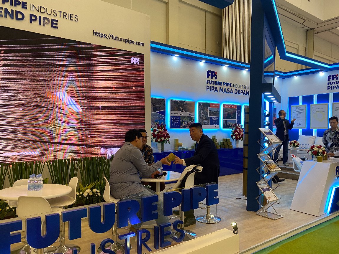futurepipe's tweet photo. It’s our Day 1 at IPA 2023.
Join us at our at Hall 3, Booth AS19 & AS20A until July 27th. See you there!
#enerytransition #futurepipe #energy #compositepipes #oilandgas #grepipes #rtppipes #glassfiberpipes #IPA2023 #indonesia https://t.co/xoNLBjweIM
